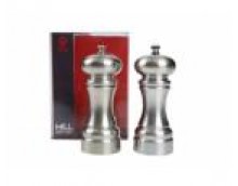 T&G Brushed Chrome Capstan Mill Set T&G Brushed Chrome Capstan Mill Set
