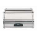 Brabantia Medium Roll Top Bread Bin (Brilliant Steel)