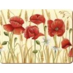 Creative Tops Placemat & Coaster Set - Field Poppies