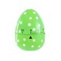 Spotted Egg Kitchen Timer - Green