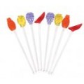 Barcraft Novelty Fruit Cocktail Stirrers