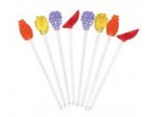 Barcraft Novelty Fruit Cocktail Stirrers