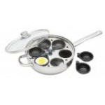 Kitchen Craft 6 Cup Egg Poacher 28cm Kitchen Craft 6 Cup Egg Poacher 28cm