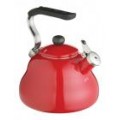 Le'Xpress Athena Whistling Kettle Chilli Red