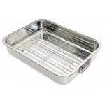 Kitchen Craft Stainless Steel Roasting Pan - Medium Kitchen Craft Stainless Steel Roasting Pan - Medium
