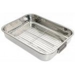 Kitchen Craft Stainless Steel Roasting Pan - Large Kitchen Craft Stainless Steel Roasting Pan - Large