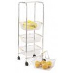 Kitchen Craft 4-Tier Storage Trolley Kitchen Craft 4-Tier Storage Trolley