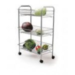 Kitchen Craft 3-Tier Tidy Trolley Kitchen Craft 3-Tier Tidy Trolley