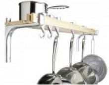 Master Class Wooden Pot Rack Shelf Master Class Wooden Pot Rack Shelf
