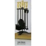 Manor Black and Brass Companion Set Manor Black and Brass Companion Set