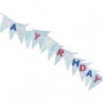 Rex International Birthday Bunting - Blue