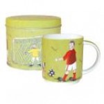 Alex Clark Football Mug in Tin Alex Clark Football Mug in Tin